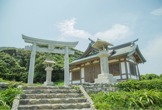 宗像大社 沖津宮遙拝所
